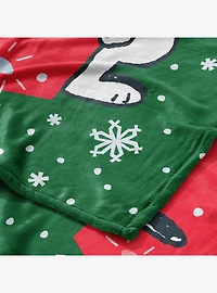 Peanuts Joy Lights Silk Touch Throw Blanket