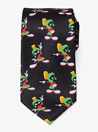 Looney Tunes Marvin the Martian Black Men's Tie