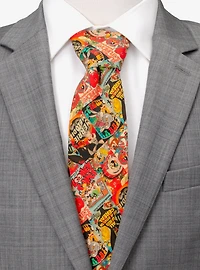 Looney Tunes Saturday Morning Men's Silk Tie
