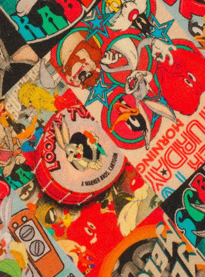 Looney Tunes Saturday Morning Men's Silk Tie