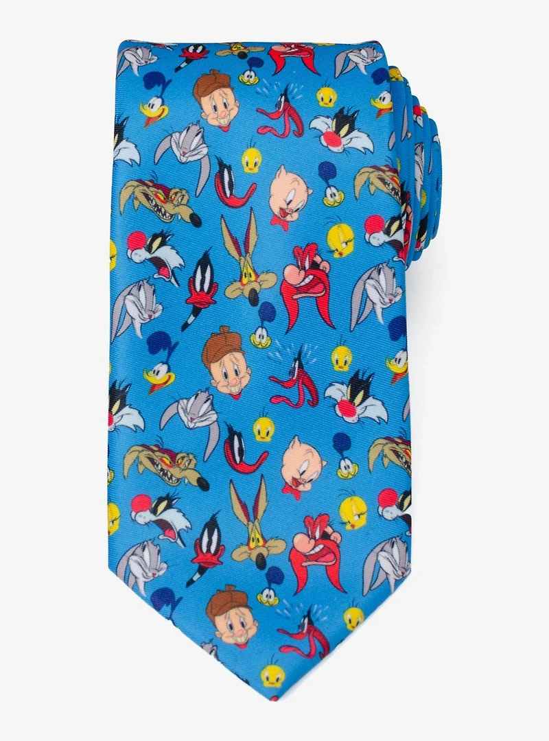 Looney Tunes Blue Men's Tie