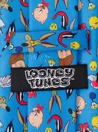 Looney Tunes Blue Men's Tie