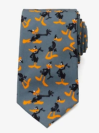Looney Tunes Daffy Duck Grey Men's Tie