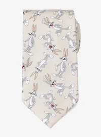 Looney Tunes Bugs Bunny Gray Men's Tie