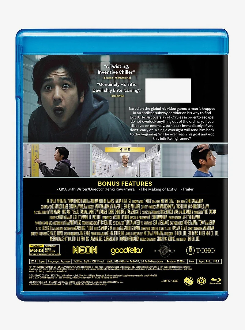 Exit 8 Blu-Ray