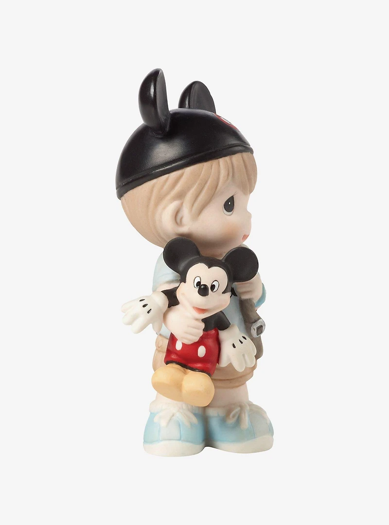 Precious Moments Disney Boy Fan Figurine