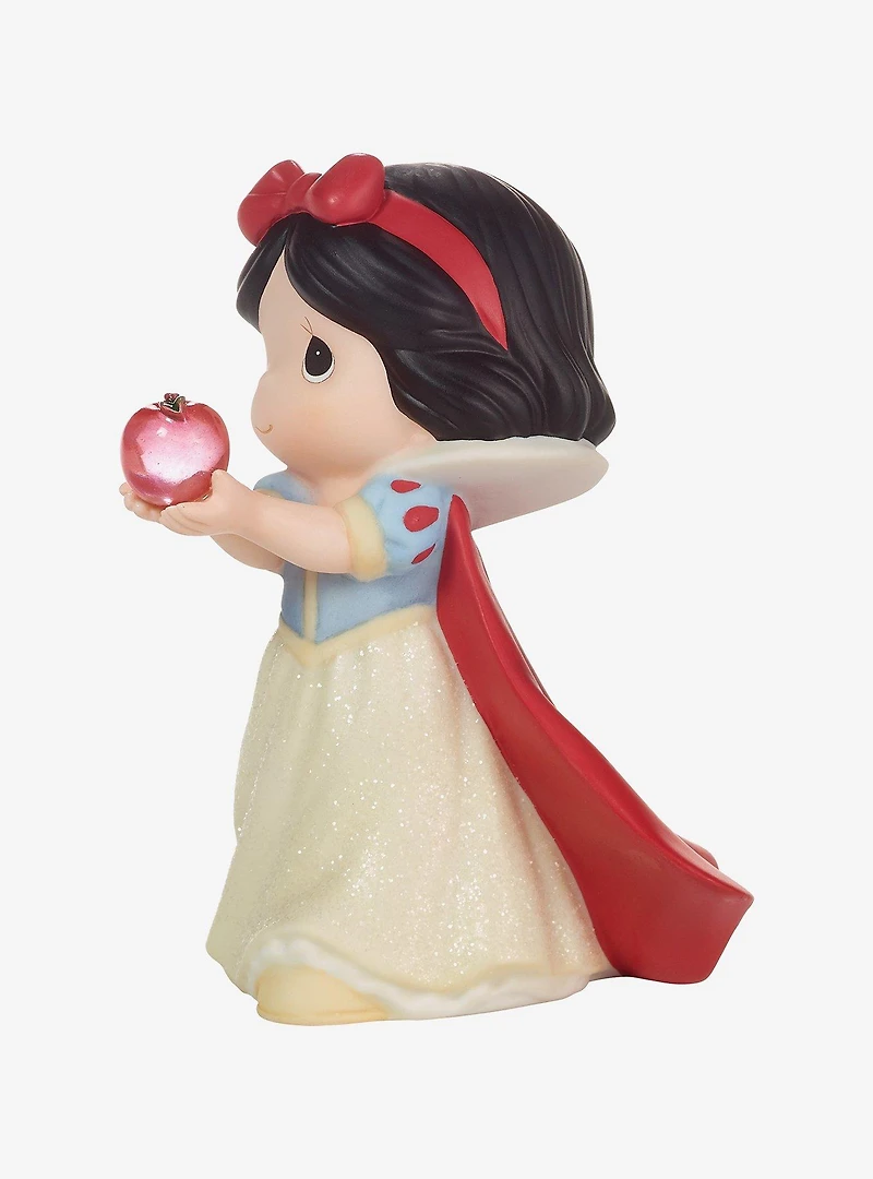 Precious Moments Disney Snow White w Glass Apple Figurine