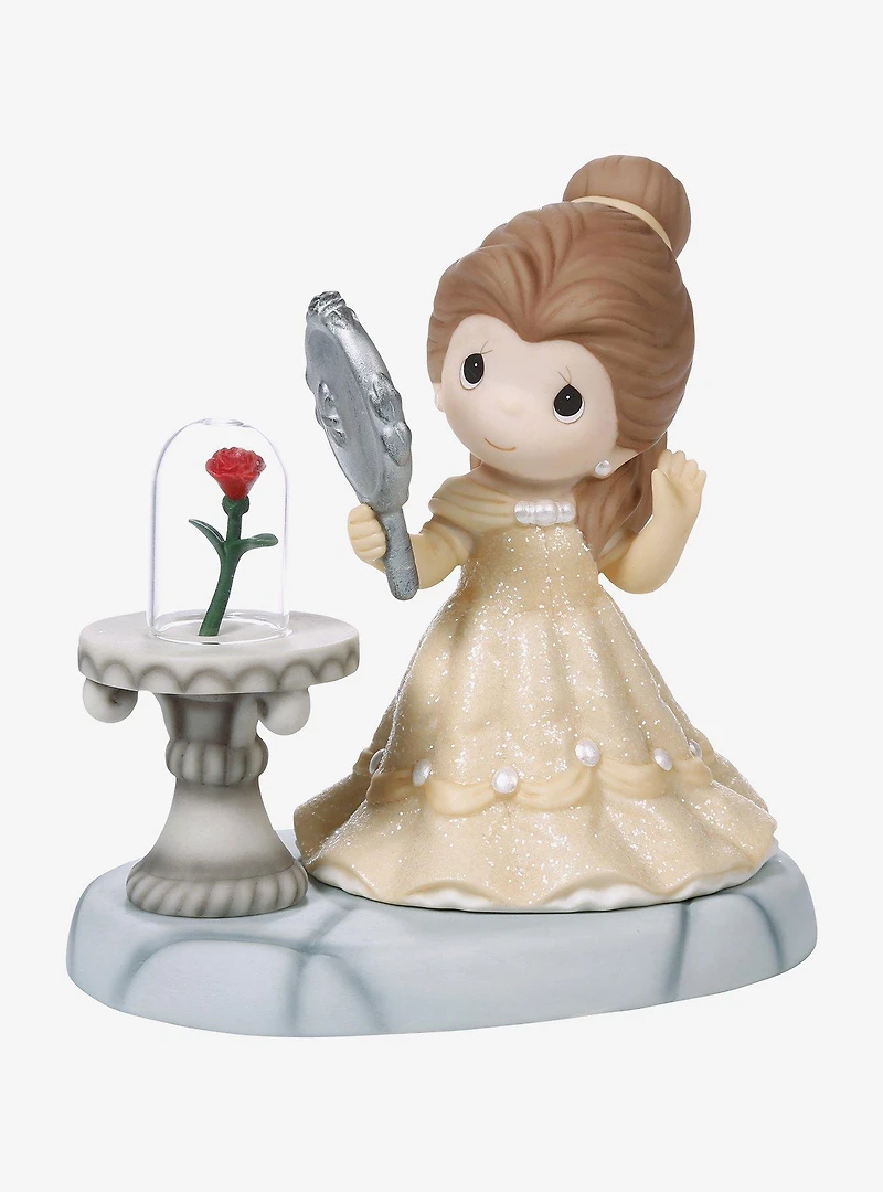 Precious Moments Disney Belle with Mirror Figurine