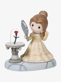 Precious Moments Disney Belle with Mirror Figurine