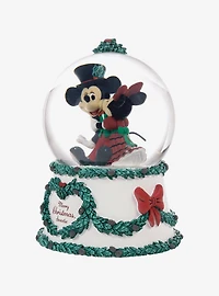 Precious Moments Disney Mickey & Minnie Snow Globe