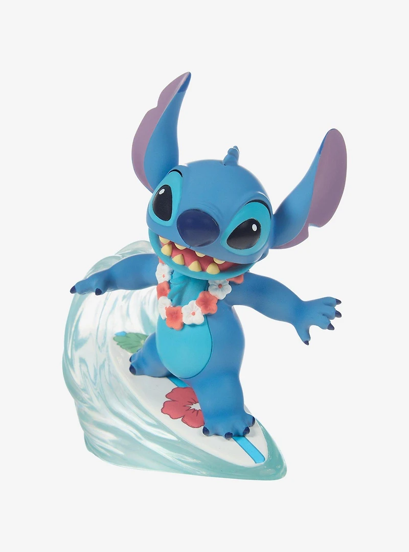 Precious Moments Disney Stitch Surfing Figurine