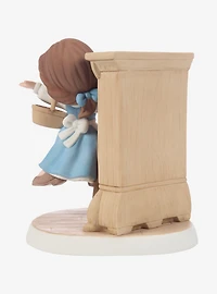 Precious Moments Disney Belle In Library On Ladder Figurine