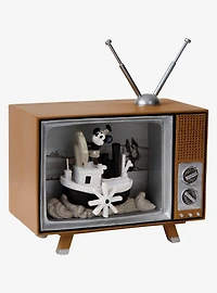 Precious Moments Disney Steamboat Willie LED Box Musical Figurine