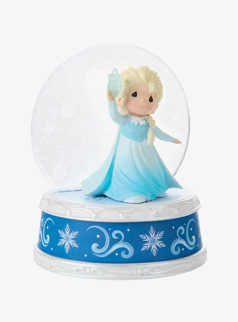 Precious Moments Disney Elsa Disk Snowflakes LED Musical Figurine