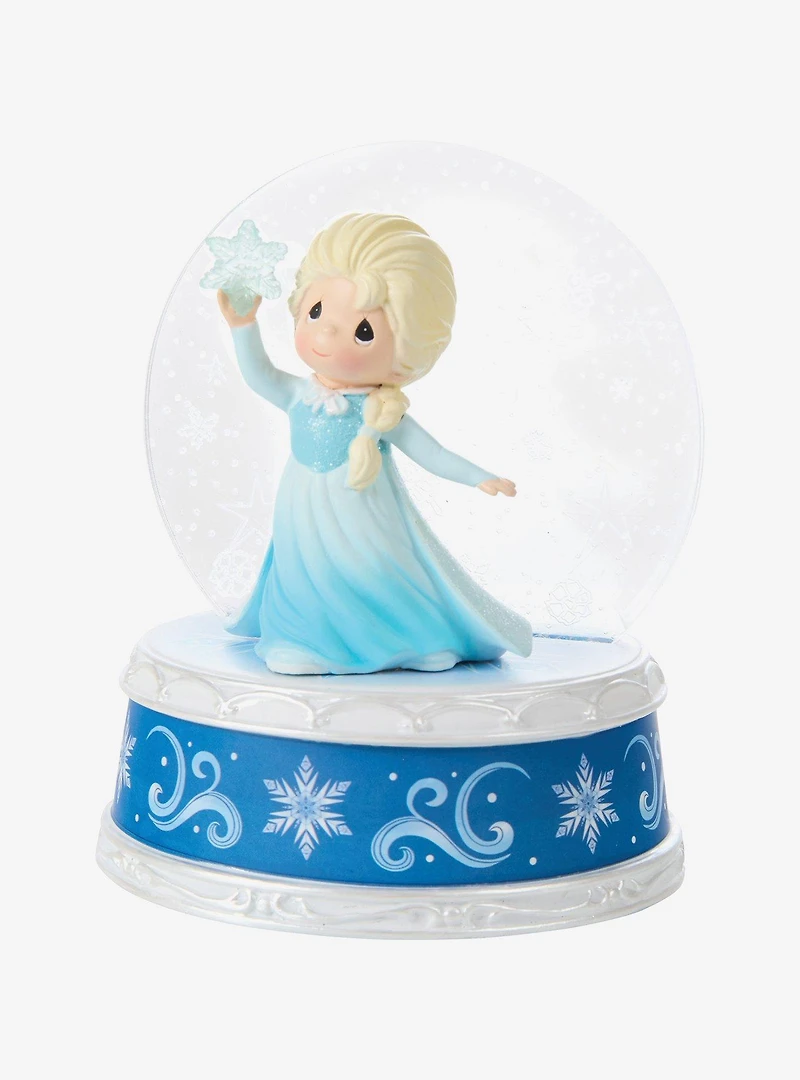 Precious Moments Disney Elsa Disk Snowflakes LED Musical Figurine