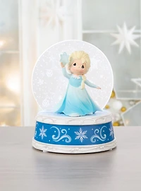 Precious Moments Disney Elsa Disk Snowflakes LED Musical Figurine