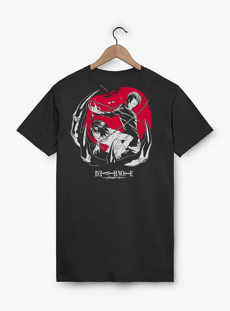 Death Note Ryuk Light and L T-Shirt