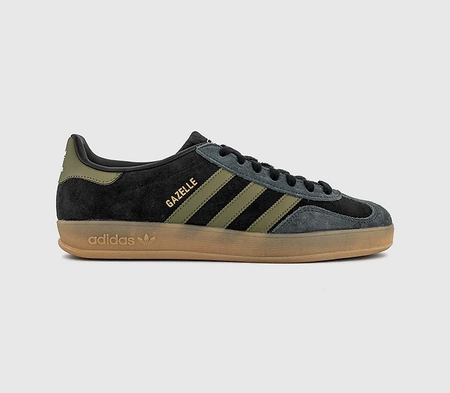 adidas gazelle silver green womens Gazelle Indoor Trainers in Grey | adidas Originals main image 0