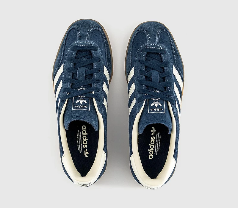 Adidas Gazelle Indoor Night Indigo Offwhite Gold Metallic - Women's  Trainers | King's Cross