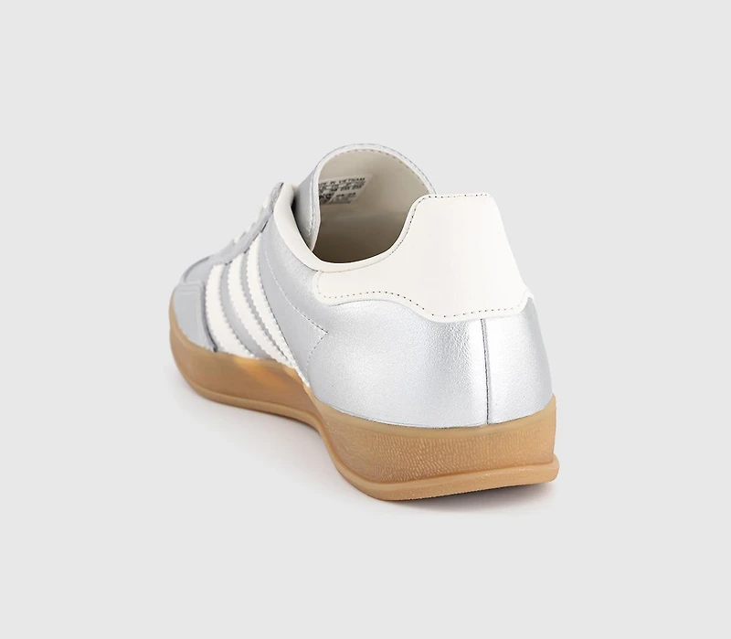 adidas gazelle silver green womens adidas Gazelle Indoor JR1206 main image 1