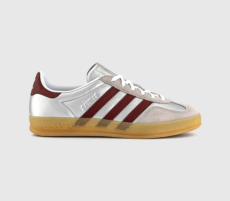 adidas gazelle silver green womens adidas Gazelle ADV Dusky Bronze - Chalk White main image 0
