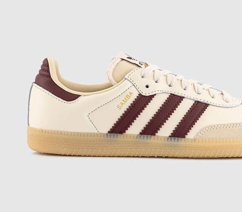adidas gazelle silver green womens adidas Samba OG Maroon Gold Metallic Women's – Lilac Blonde