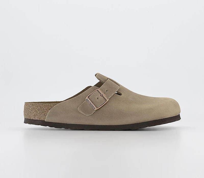 mens birkenstock boston clogs tobacco brown Soft  Oiled Leather The sporty Adventure Crosstown version is designed for BIRKENSTOCK fans who are active and looking for an experience BIRKENSTOCK Boston Clogs Tobacco Brown