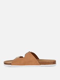 Two Strap Buckle Sandals
