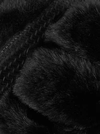 Fluffy Double Strap Slippers