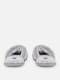 Faux Fur Slippers