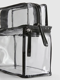 2-Pack Clear Makeup Bags