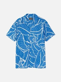 Patterned Crepe Shirt