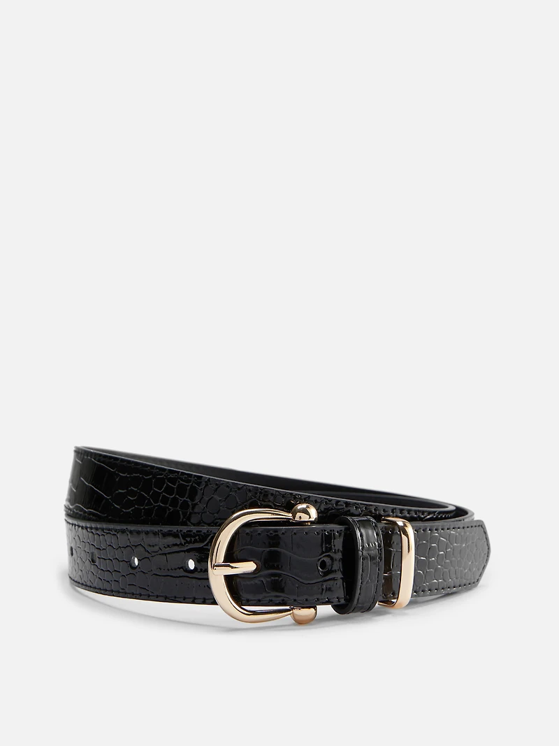 Horseshoe-Buckle Belt