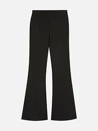 Ribbed Flared Pants