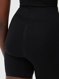 Women's Black Seamless Bumlift Shorts