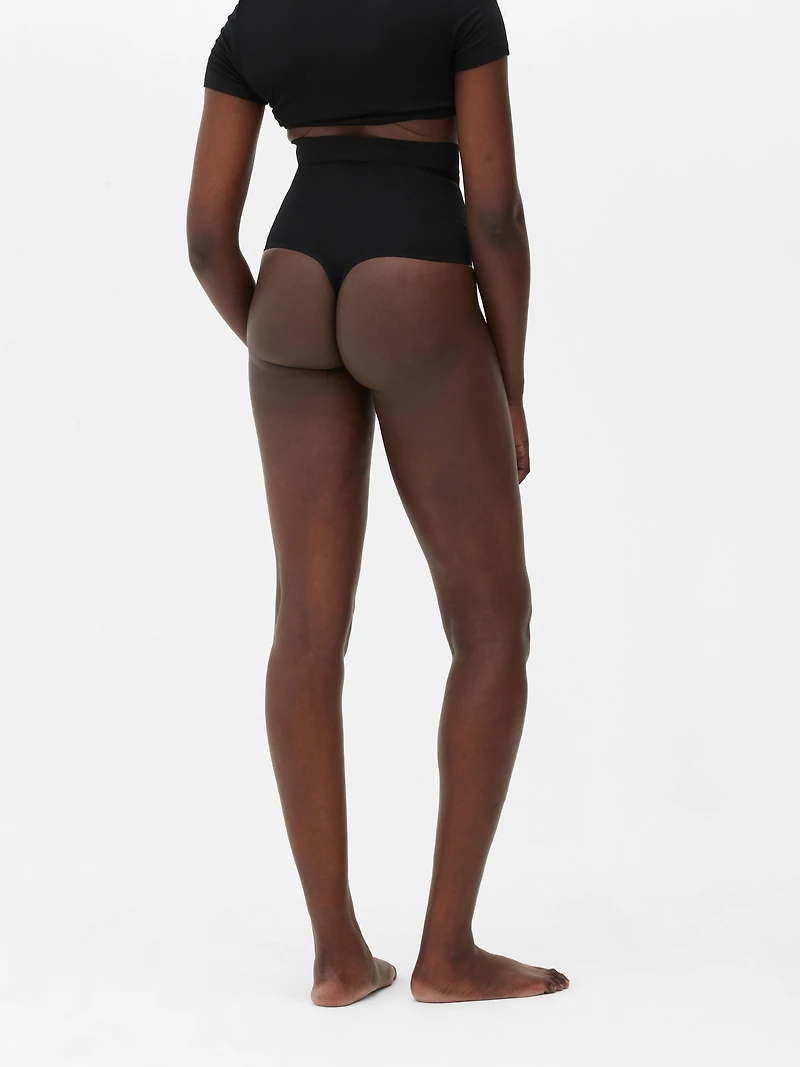 High Waist Seamless Shapewear Thong