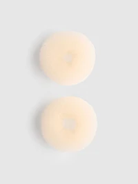 2pk Small Hair Bun Rings