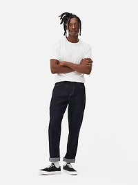 Mid-Rise Straight Leg Jeans