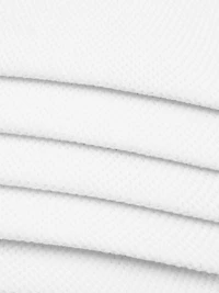 Men's White 5-Pack Invisible Socks