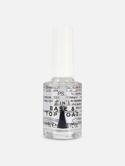 PS... 2-in-1 Base and Top Coat Nail Polish