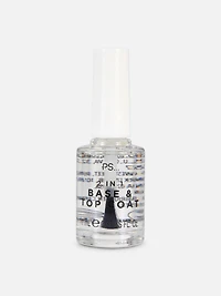 PS... 2-in-1 Base and Top Coat Nail Polish