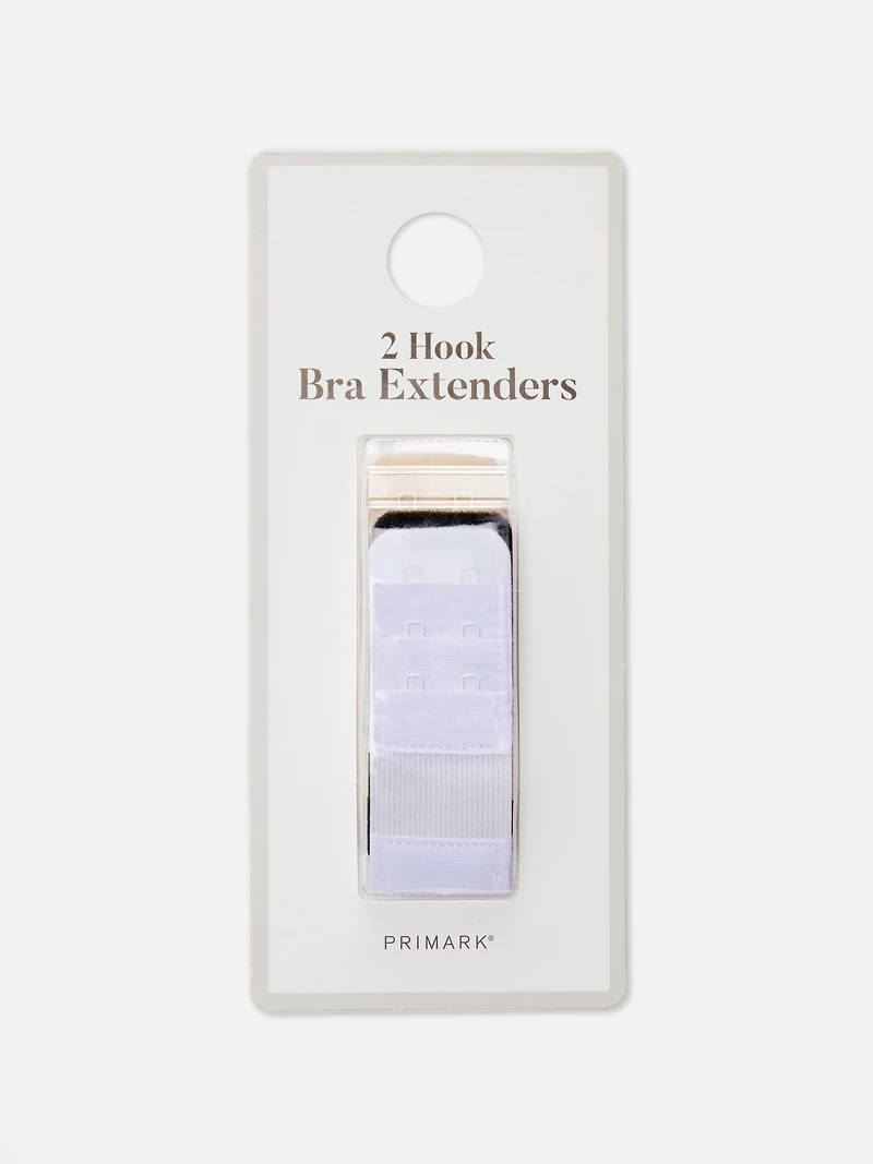 2-Pack Dual Hook Bra Extenders