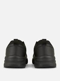 Paneled Chunky Low Tops