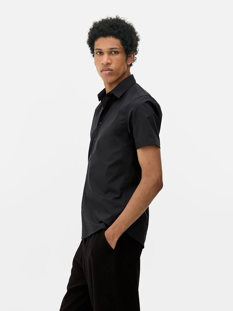 Slim Fit Short Sleeve Shirt