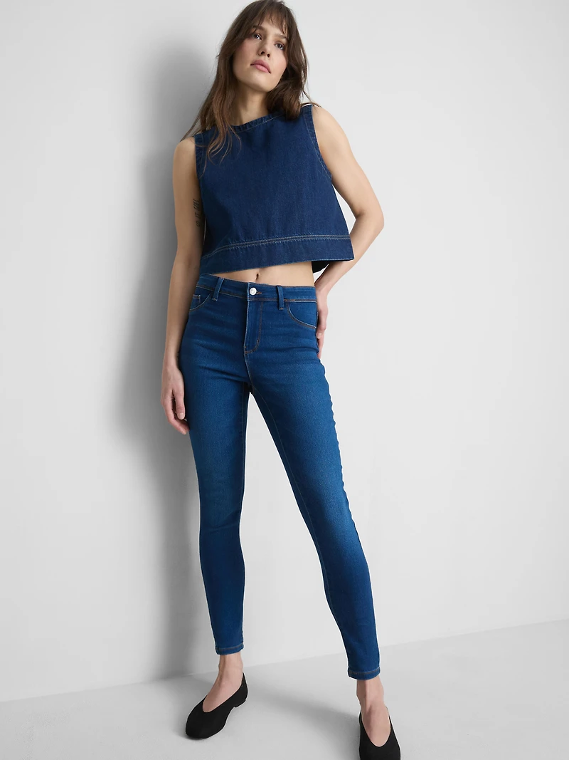 Essential Mid-Rise Skinny Jeans | Regular