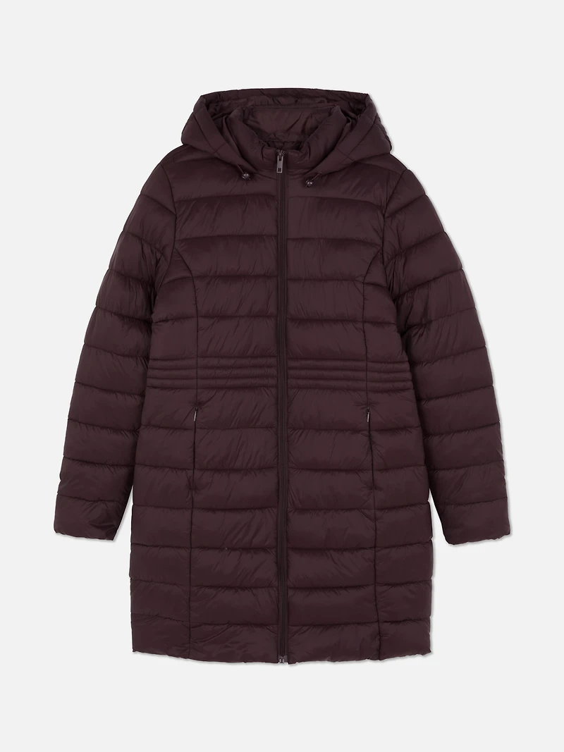 Super Light Longline Puffer Jacket