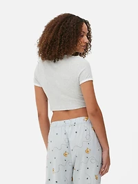 Disney’s Winnie the Pooh Tipped Pajama Top