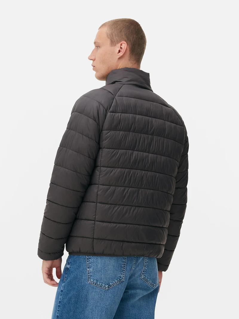 Funnel Neck Puffer Jacket