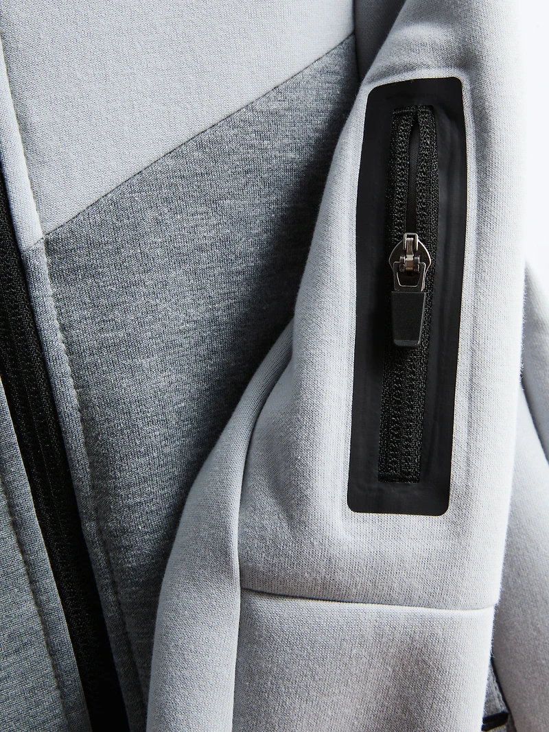 Bonded Zip Hoodie