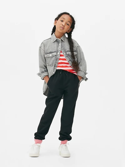 Older Boy Drawstring Cuffed Joggers